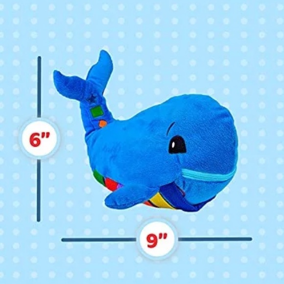 Buckle Toys Blue Whale - Picture 7 of 10